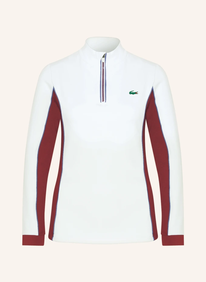 

Тройер Lacoste, белый