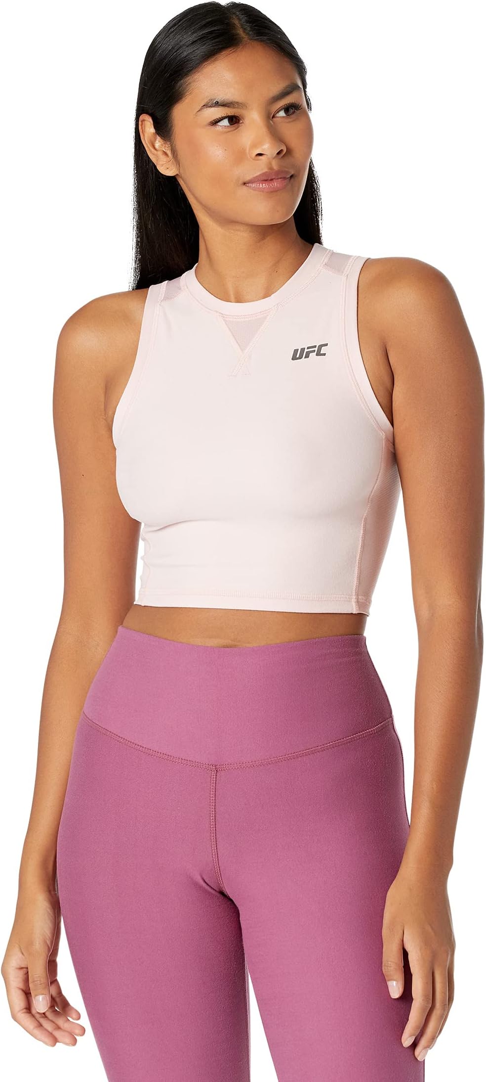 Укороченный топ без рукавов с круглым вырезом UFC, цвет Blushing Rose blushing beauty