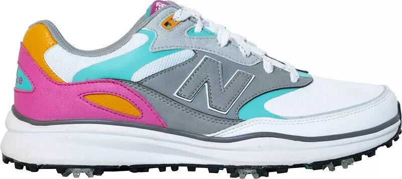 

Мужские кроссовки для гольфа New Balance Heritage, белый/розовый