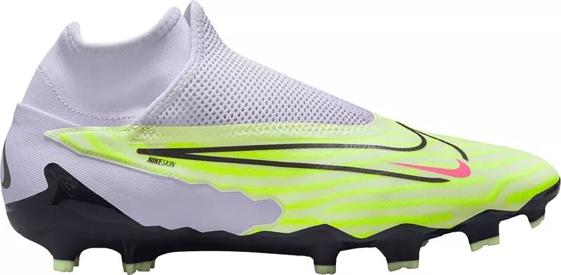 

Футбольные бутсы Nike Phantom GX Pro DF FG, серый/зеленый