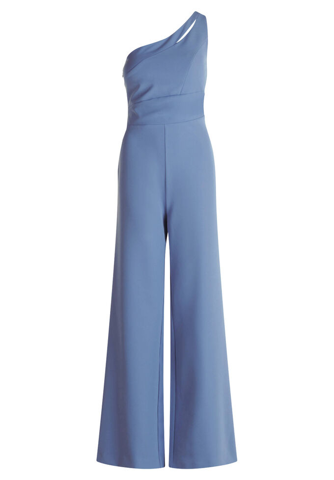 Комбинезон с вырезами Vera Mont, синий летнее платье с вырезами vera mont синий