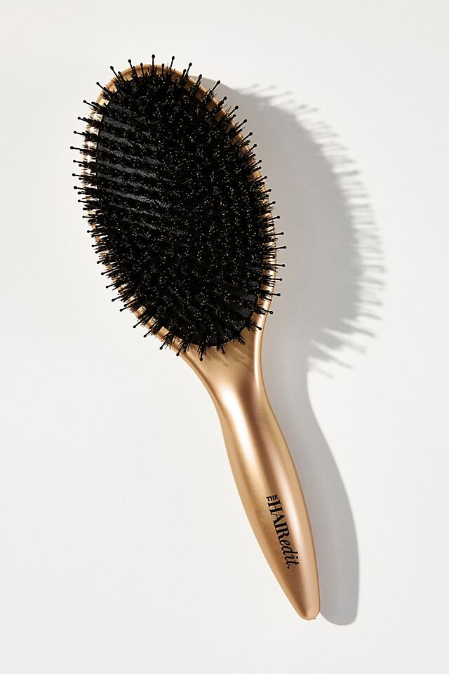 

Расческа для волос The Hair Edit Boar Bristle Finishing, золотистый