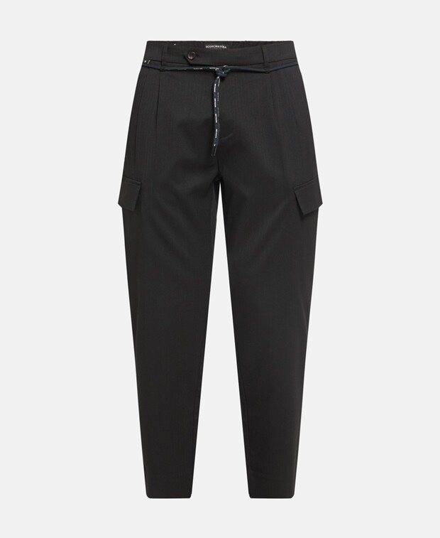 

Брюки-карго Scotch & Soda, черный