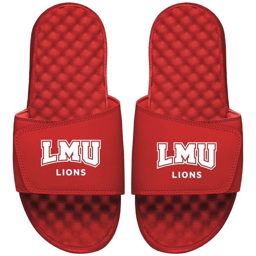 

Шлепанцы ISlide Loyola Marymount Lions, красный