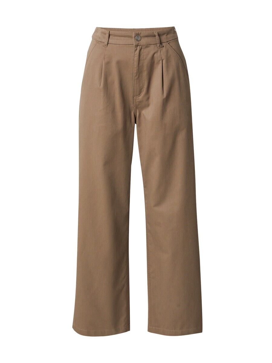 

Брюки CONVERSE Wide leg Pleat-Front Pants, светло-коричневый