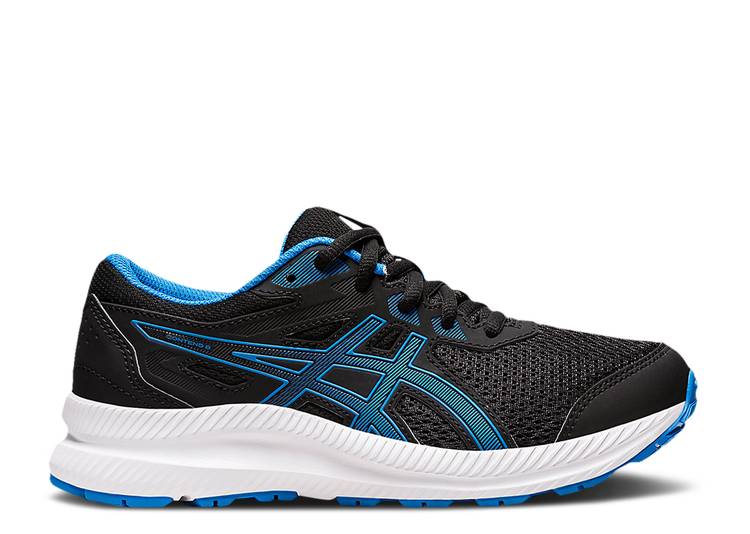 

Кроссовки ASICS CONTEND 8 GS 'BLACK ELECTRIC BLUE', черный