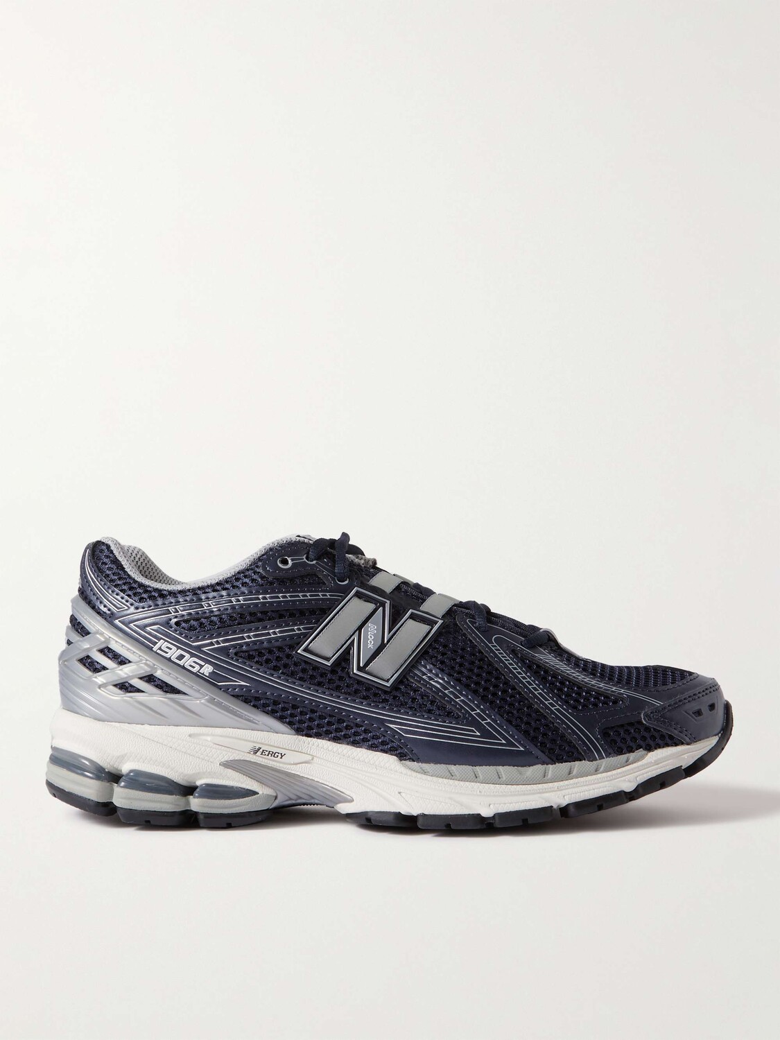 

1906 кроссовки из сетки и кожи NEW BALANCE, нави