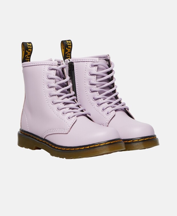 

Ботинки на шнуровке Dr. Martens, сирень