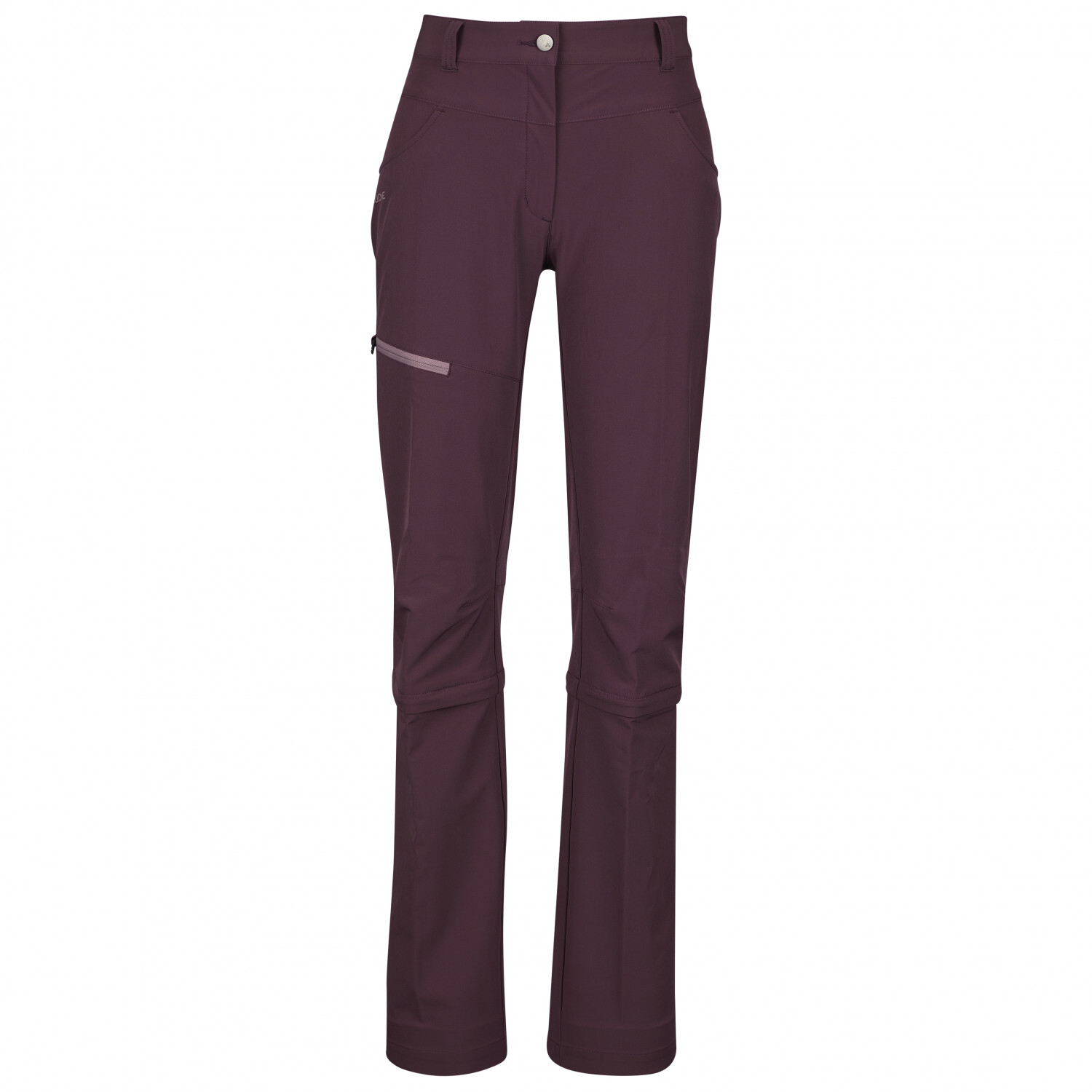 

Брюки на молнии Vaude Women's Itri Capri Zip Off, цвет Blackberry