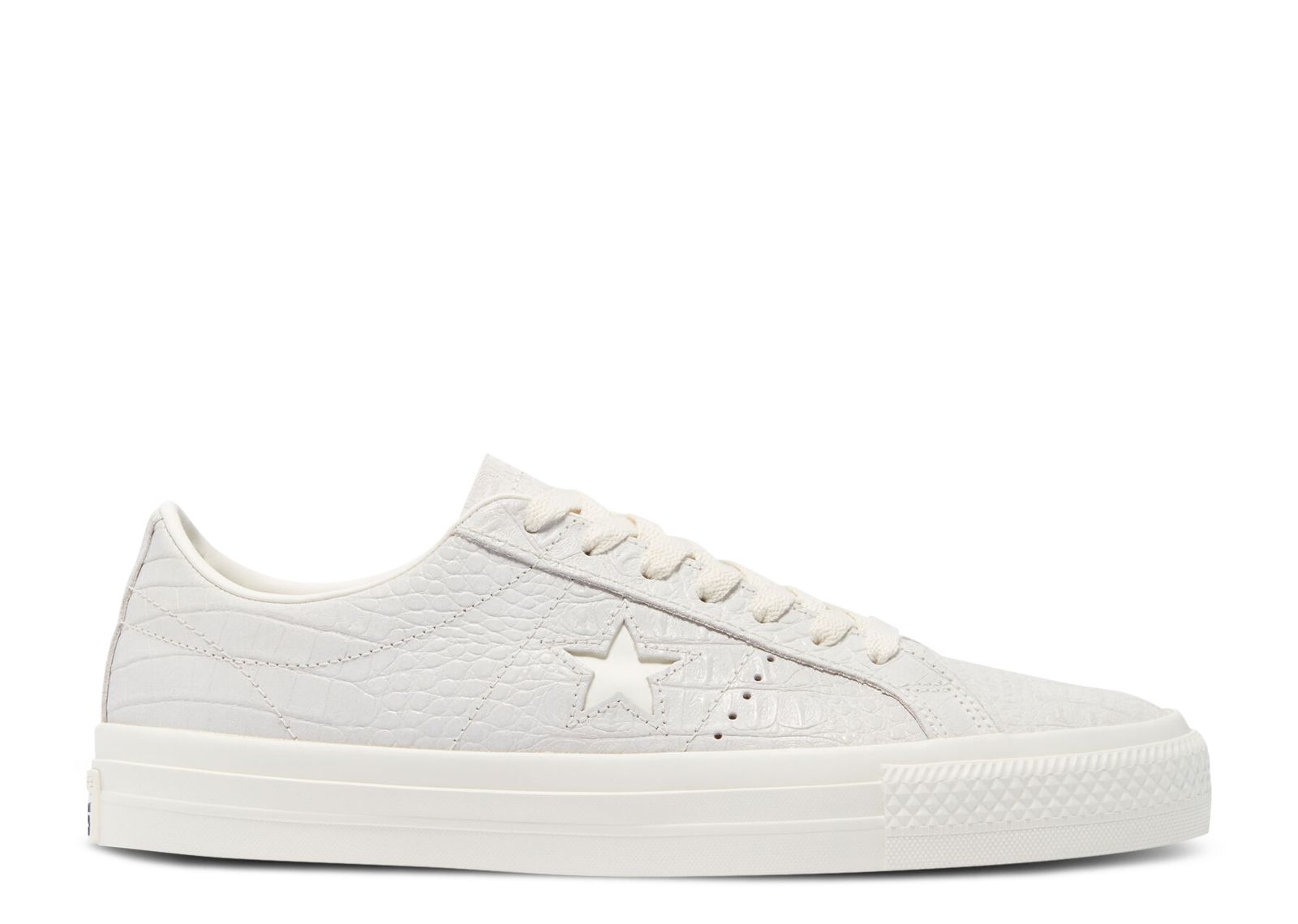 

Кроссовки Converse One Star Pro Low 'Croc Emboss - Egret', белый