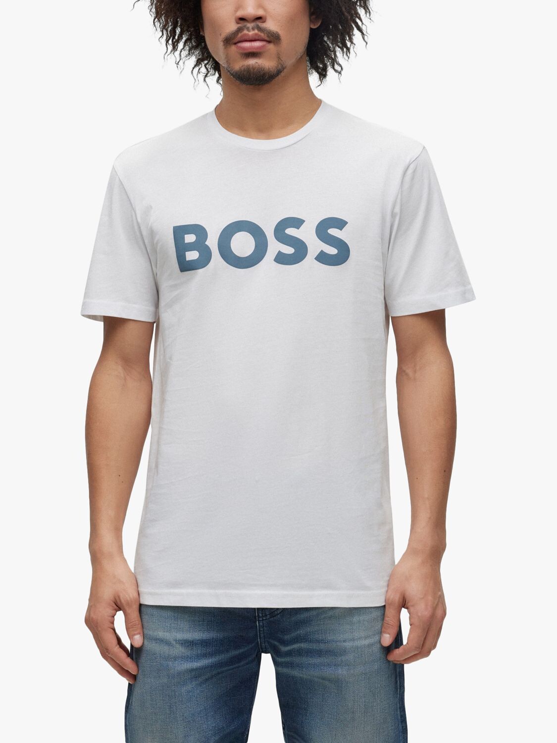 

Футболка BOSS Thinking 1, белая, Белый