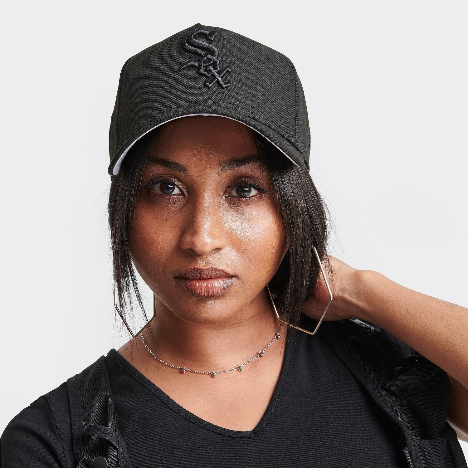 

Черная бейсболка New Era Chicago White Sox MLB 9FORTY, черный