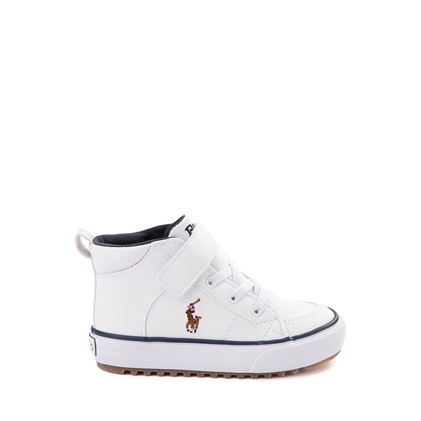Высокие кроссовки Jaxson от Polo Ralph Lauren — для малышей, белый кроссовки polo ralph lauren irvine top lace silver