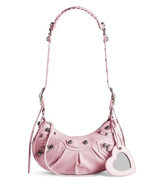 

Сумка через плечо Le Cagole XS Balenciaga, цвет Pink