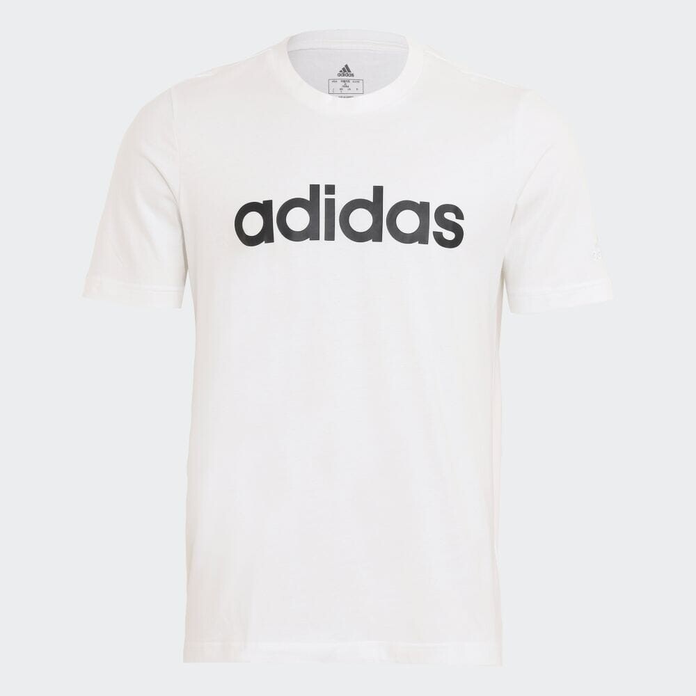 

Футболка Adidas ESSENTIALS EMBROIDERED LINEAR LOGO TEE, белый