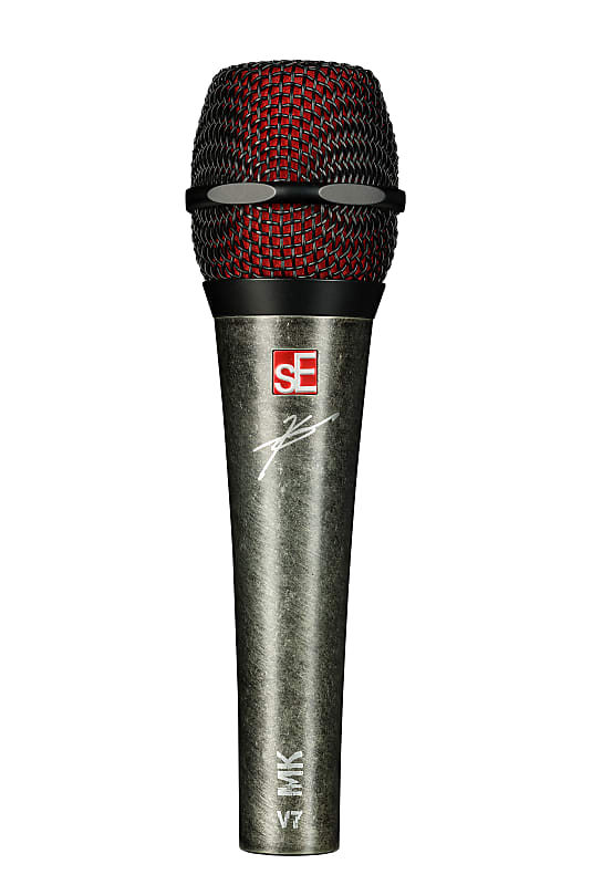Динамический суперкардиоидный микрофон sE Electronics V7-MK Myles Kennedy Signature Handheld Supercardioid Dynamic Microphone