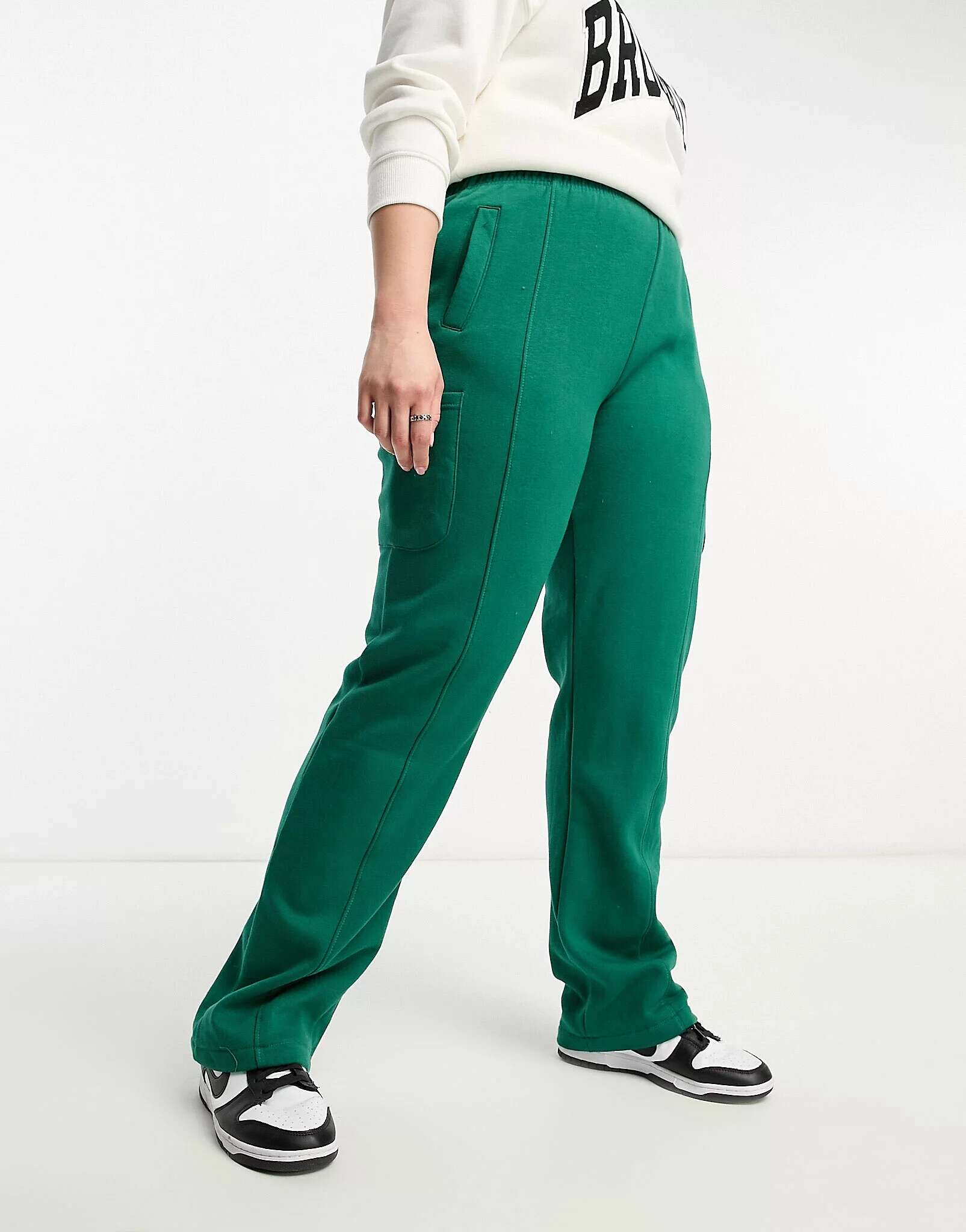цена Зеленые широкие брюки карго Il Sarto Plus Il Sarto
