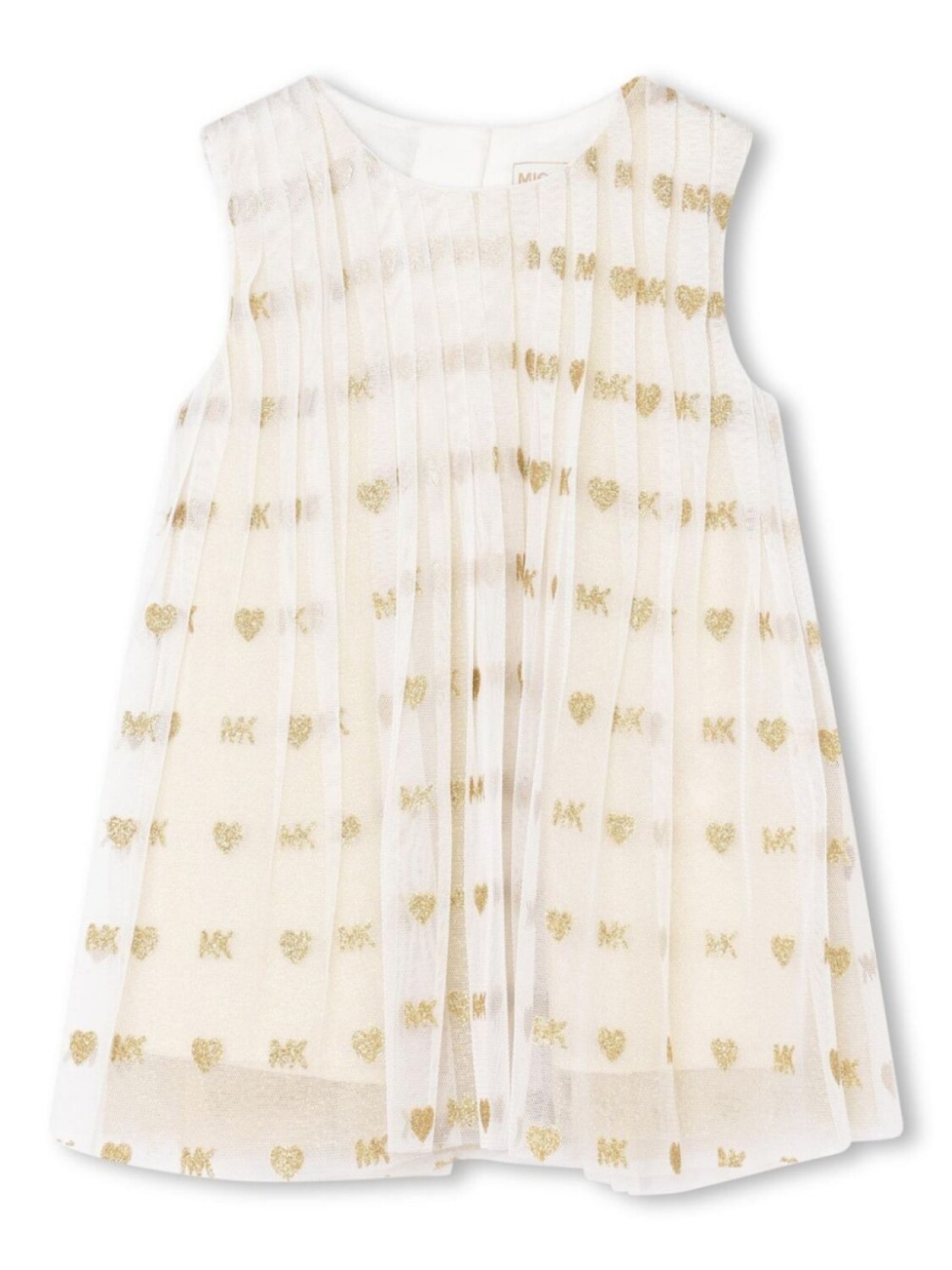 

Michael Kors Kids платье с блестками, нейтральный цвет