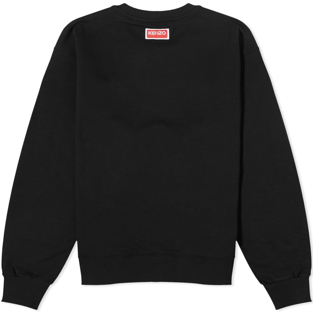 

Классический спортивный свитер Kenzo Tiger Varsity, черный
