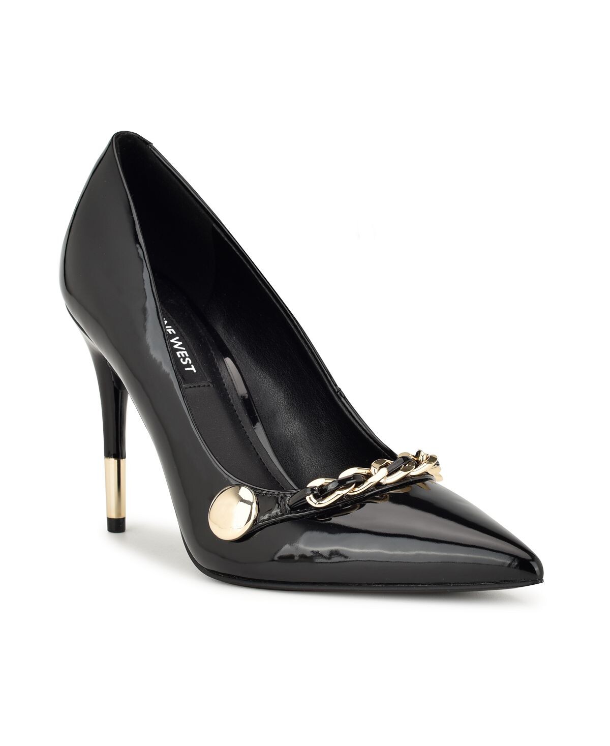 

Женские туфли-лодочки на шпильке с острым носком Beve Nine West, черный