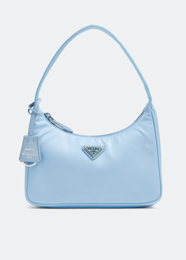 Сумка Prada Re-Nylon Re-Edition 2000 Mini, синий сумка prada re nylon mini черный