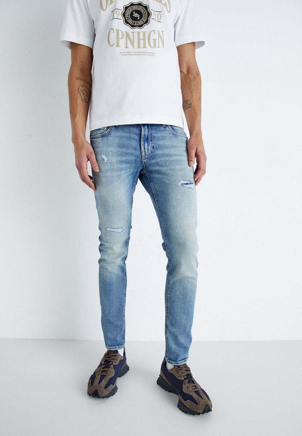 

Джинсы Skinny Fit Jjiliam Jjcole Jack & Jones, цвет blue denim