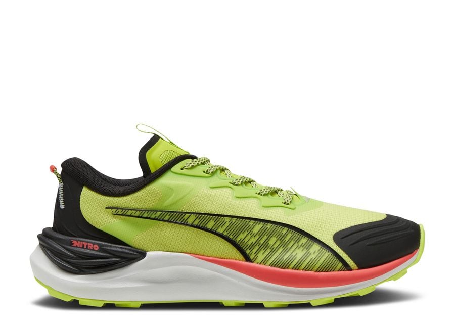 

Кроссовки Puma Electrify Nitro 3 TR, цвет Lime Black Active Red