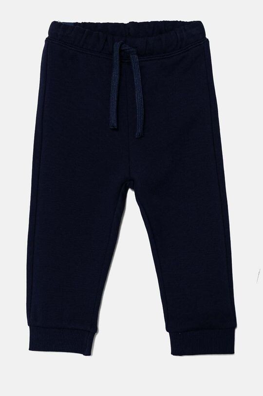 

Детские хлопковые спортивные штаны United Colors of Benetton, темно-синий