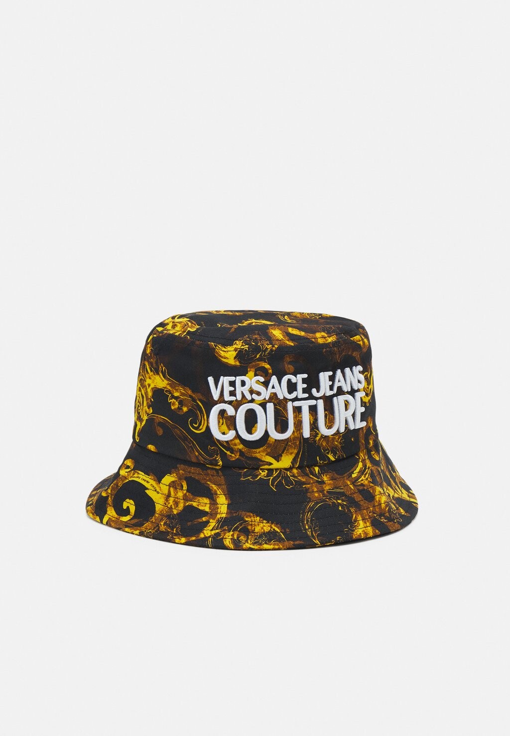 Панама BUCKET HAT UNISEX Versace Jeans Couture, цвет black/gold панама linear logo bucket hat unisex tommy jeans цвет denim