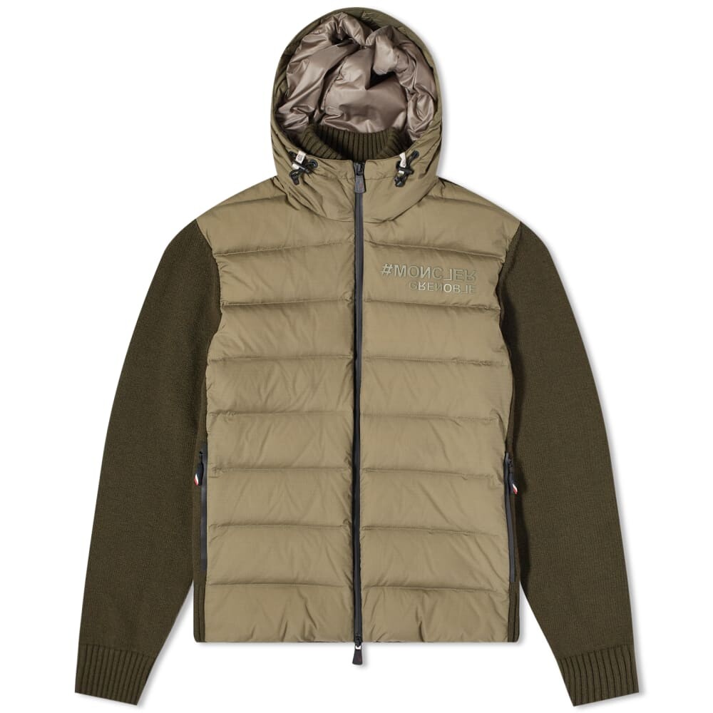 

Moncler Grenoble Утепленная трикотажная куртка