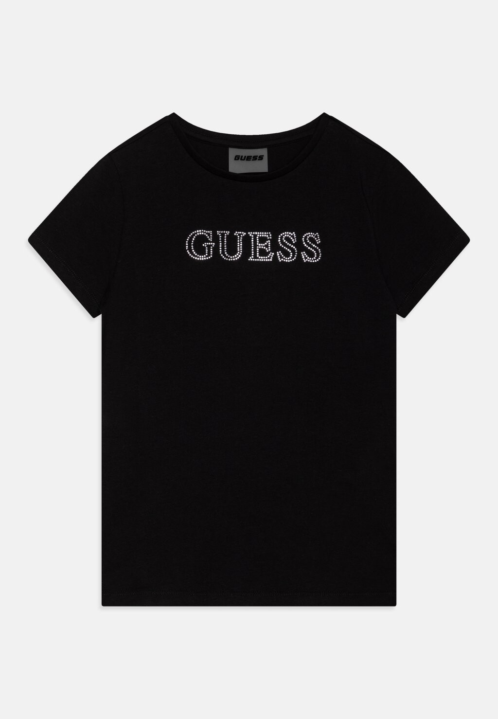 

Футболка с принтом JUNIOR MINIME Guess, цвет jet black