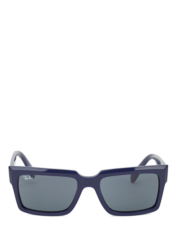 

Синие женские солнцезащитные очки прямоугольной формы Ray-Ban
