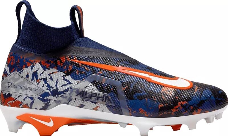 

Мужские футбольные бутсы Nike Alpha Menace Elite 3 RW Mid, темно-синий/оранжевый