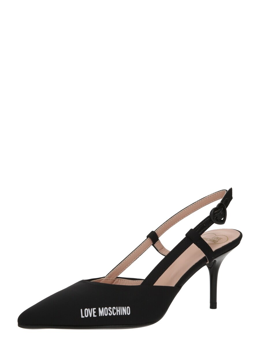 

Туфли Love Moschino Slingback Pumps, черный