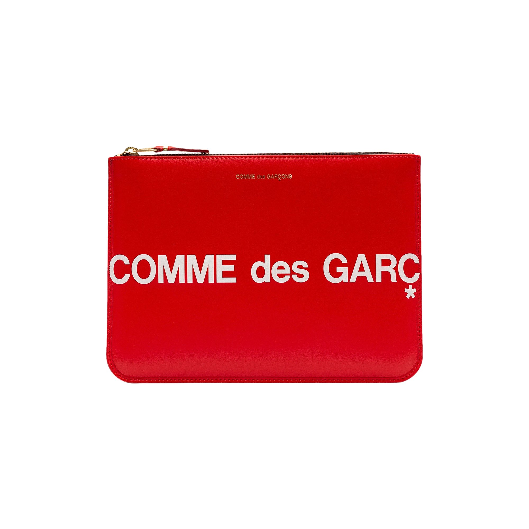 

Большой кошелек с логотипом Comme des Garçons, красный