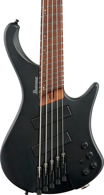 Басс гитара Ibanez EHB1005MS Ergonomic Headless 5-String Multi-Scale Bass, Black Flat w/ Bag бас гитара ibanez srmd200 bkf