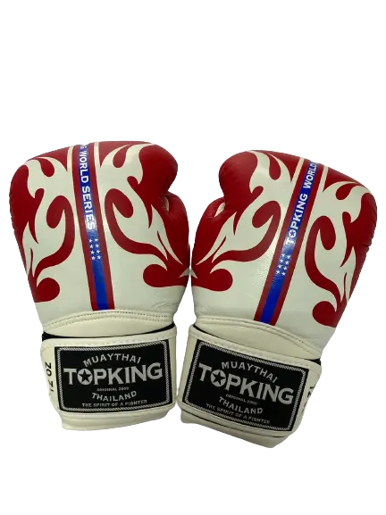 

Боксерские перчатки Top King World Series, красный