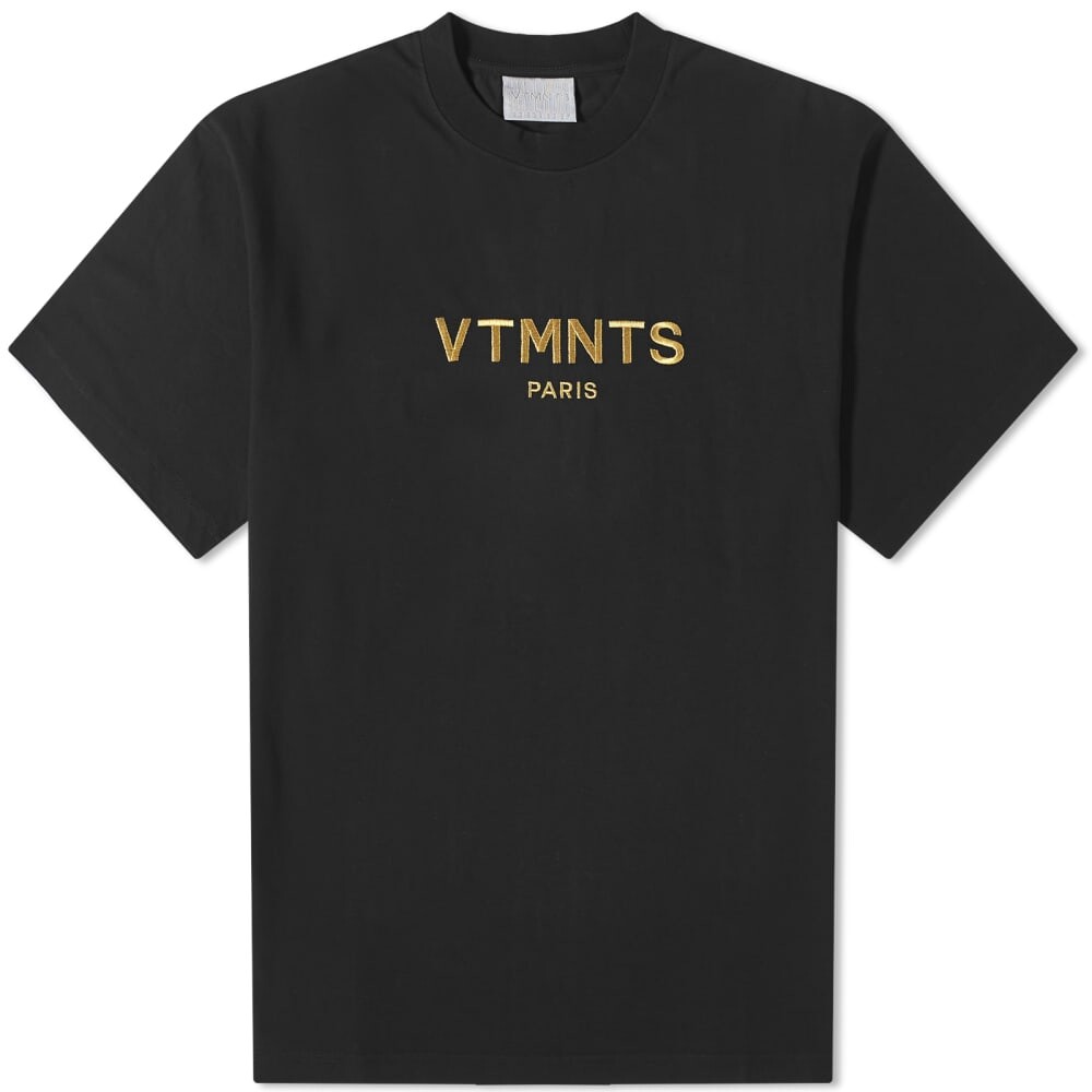 

Футболка с вышитым логотипом VTMNTS