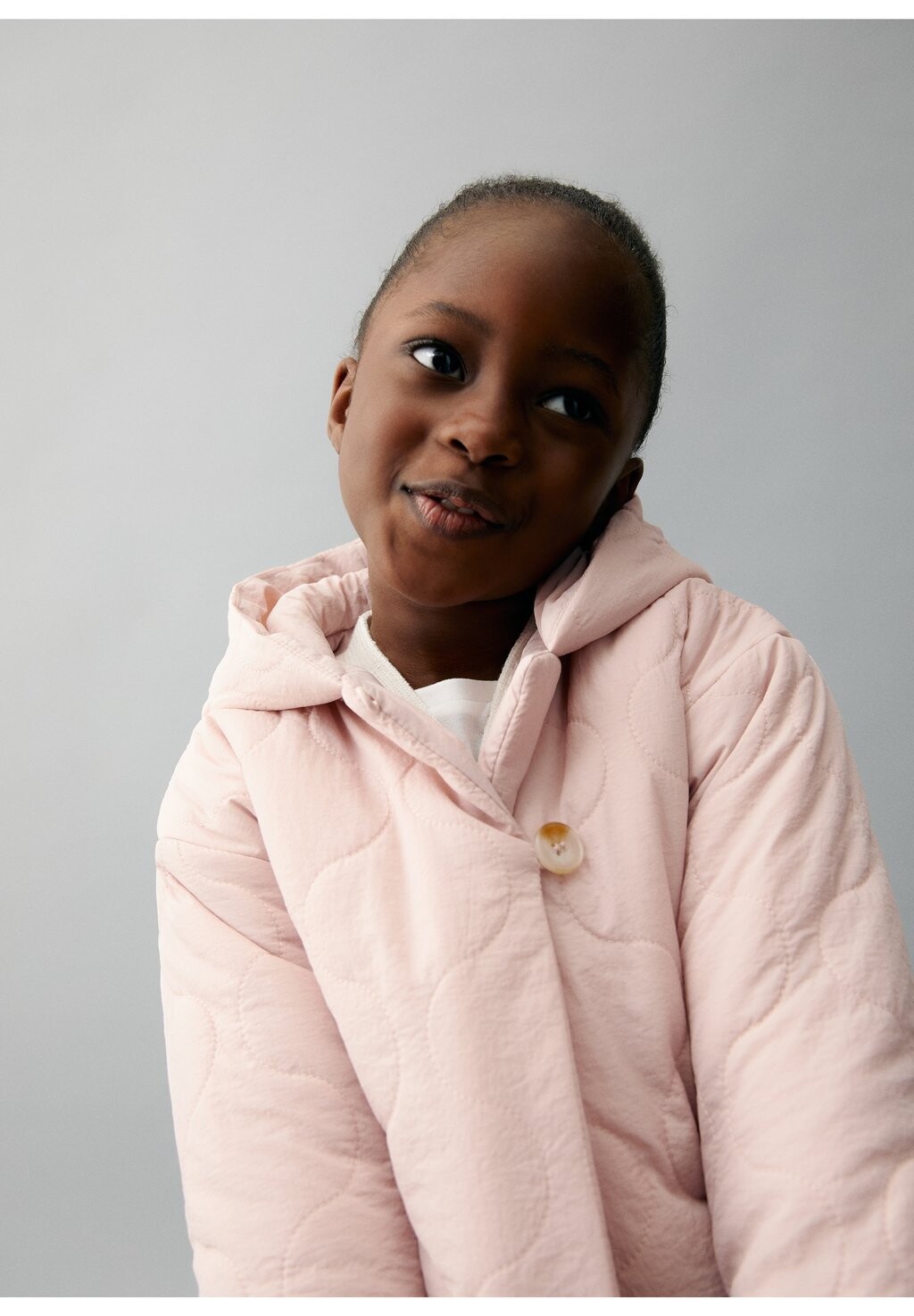 

Зимнее пальто SPRING Mango Kids, цвет rose