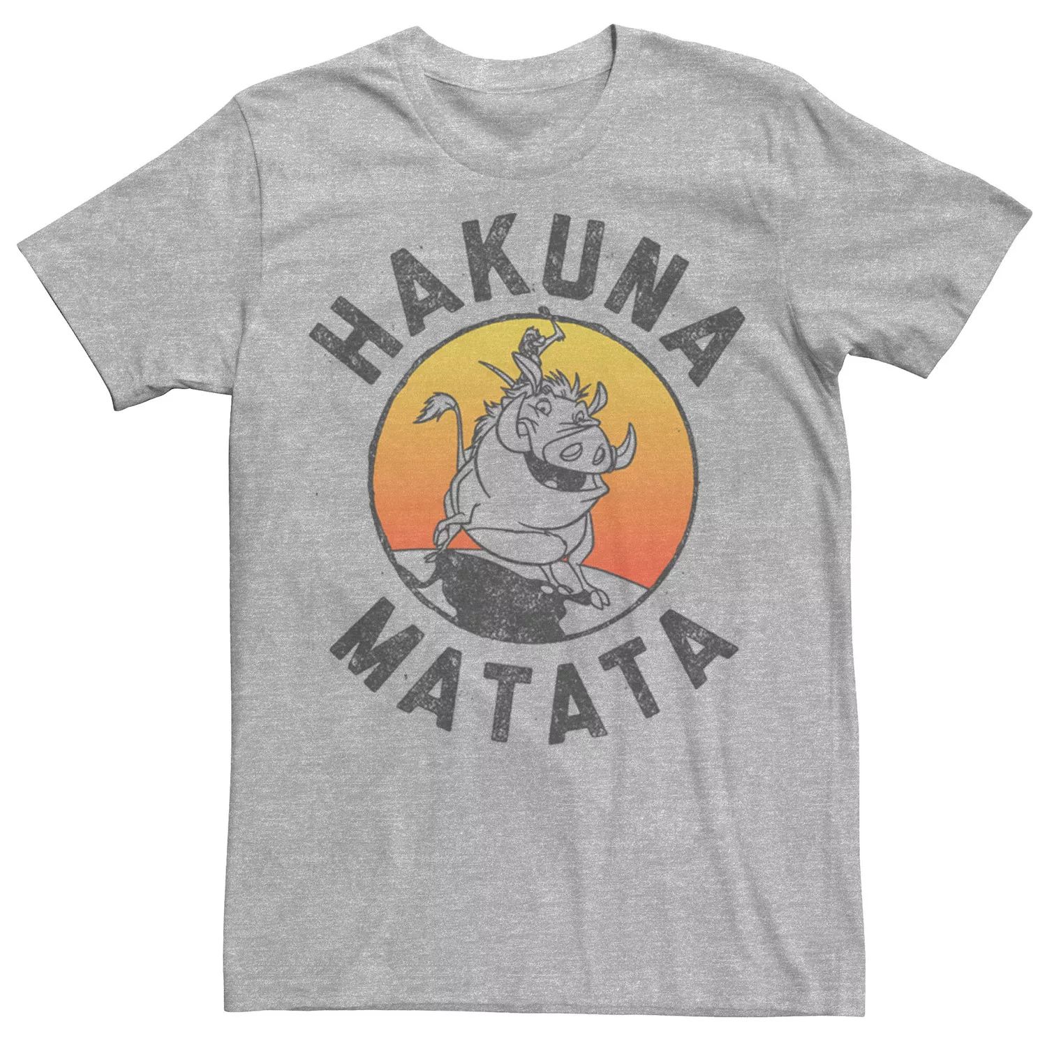 Мужская футболка The Lion King Timon & Pumba Hakuna Matata Lifestyle Disney