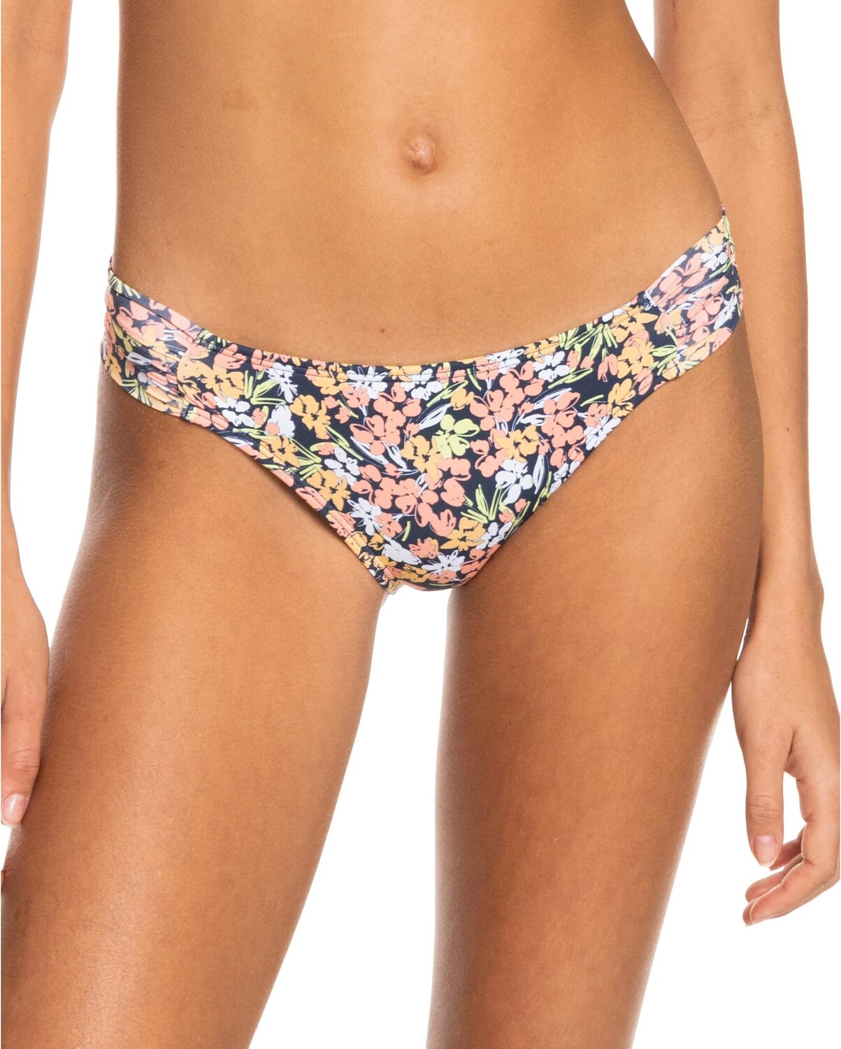 

Пляжные классические плавки бикини умеренного размера Roxy, цвет Bright White Subtly Salty Flat