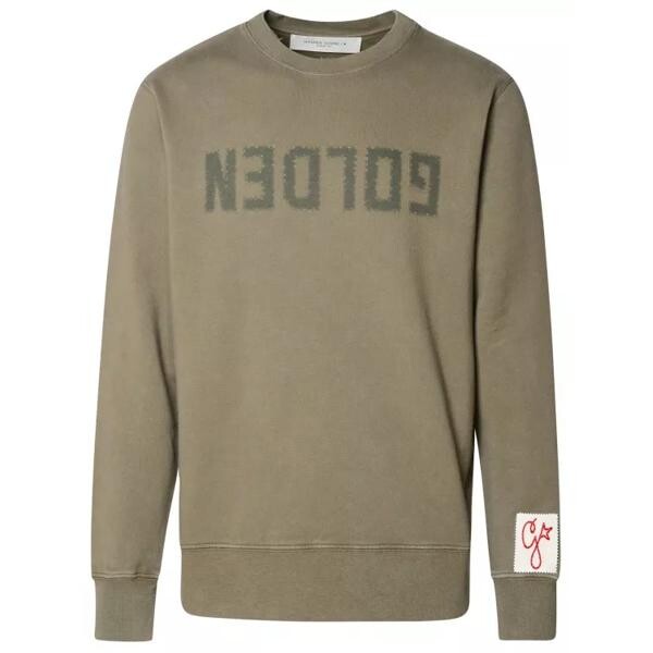 

Футболка cotton sweatshirt Golden Goose, зеленый