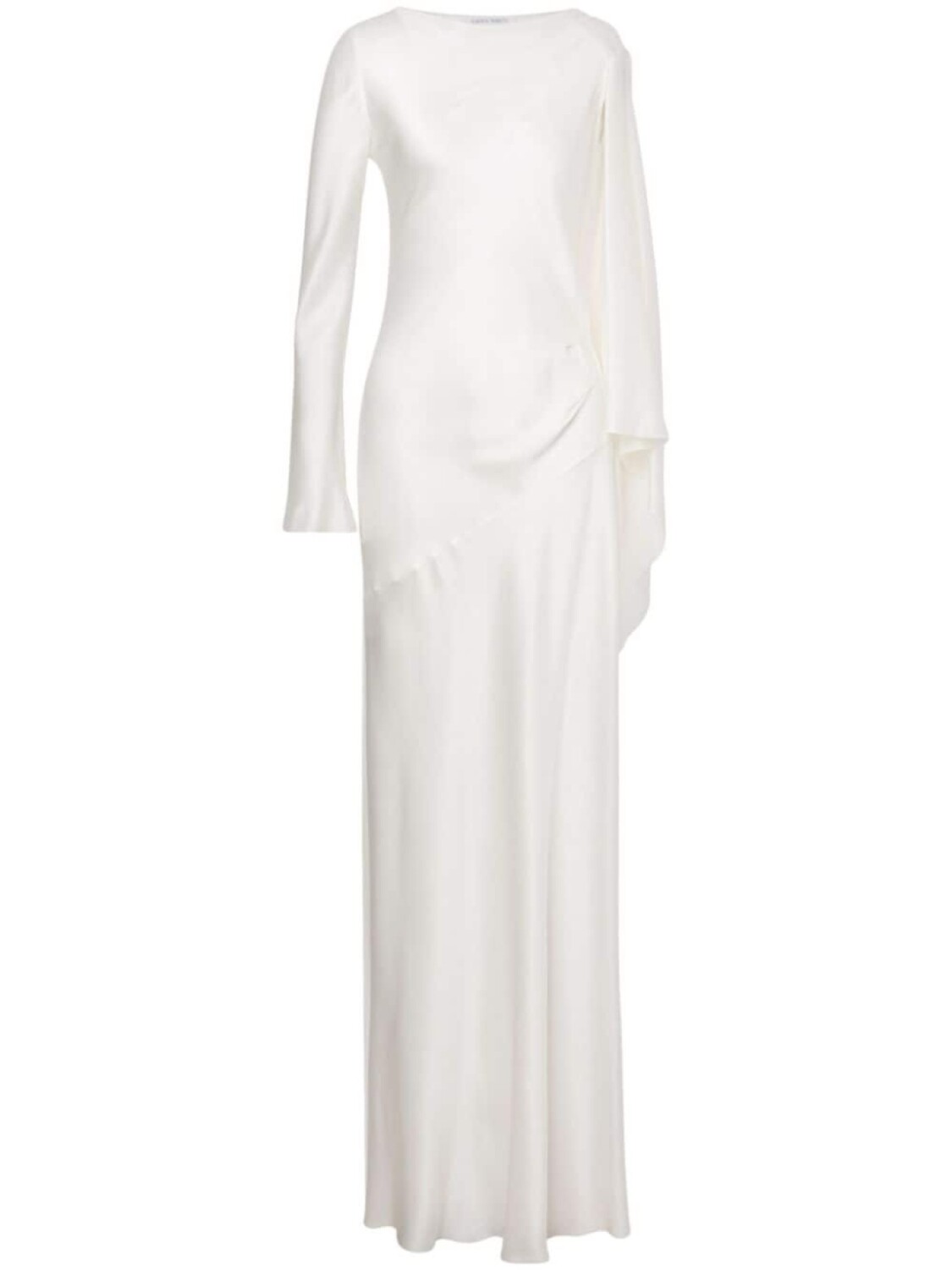 

Alberta Ferretti асимметричное платье, белый