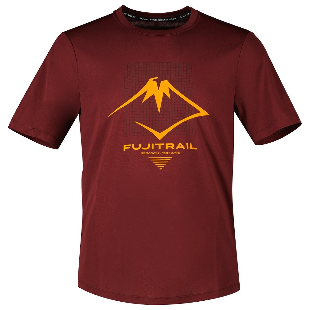 

Футболка Asics Fujitrail Logo, красный