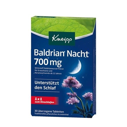 

Кнейпп Валериана Ночная 700мг 30 таблеток Kneipp