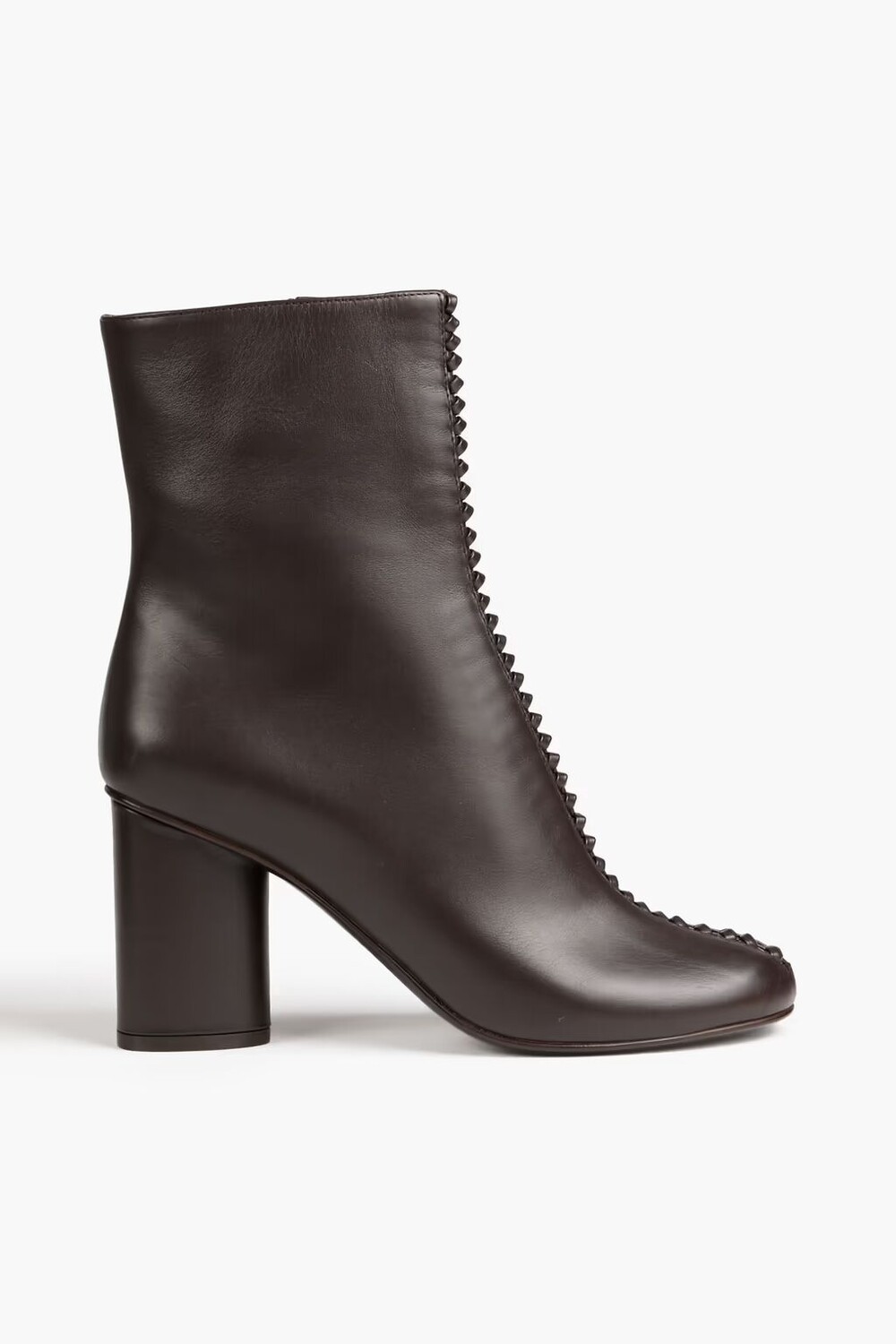

Ботильоны Joy из кожи с узлом Ferragamo, темно коричневый