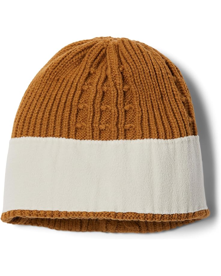 

Шапка Columbia Agate Pass Cable Knit Beanie, цвет Camel Brown