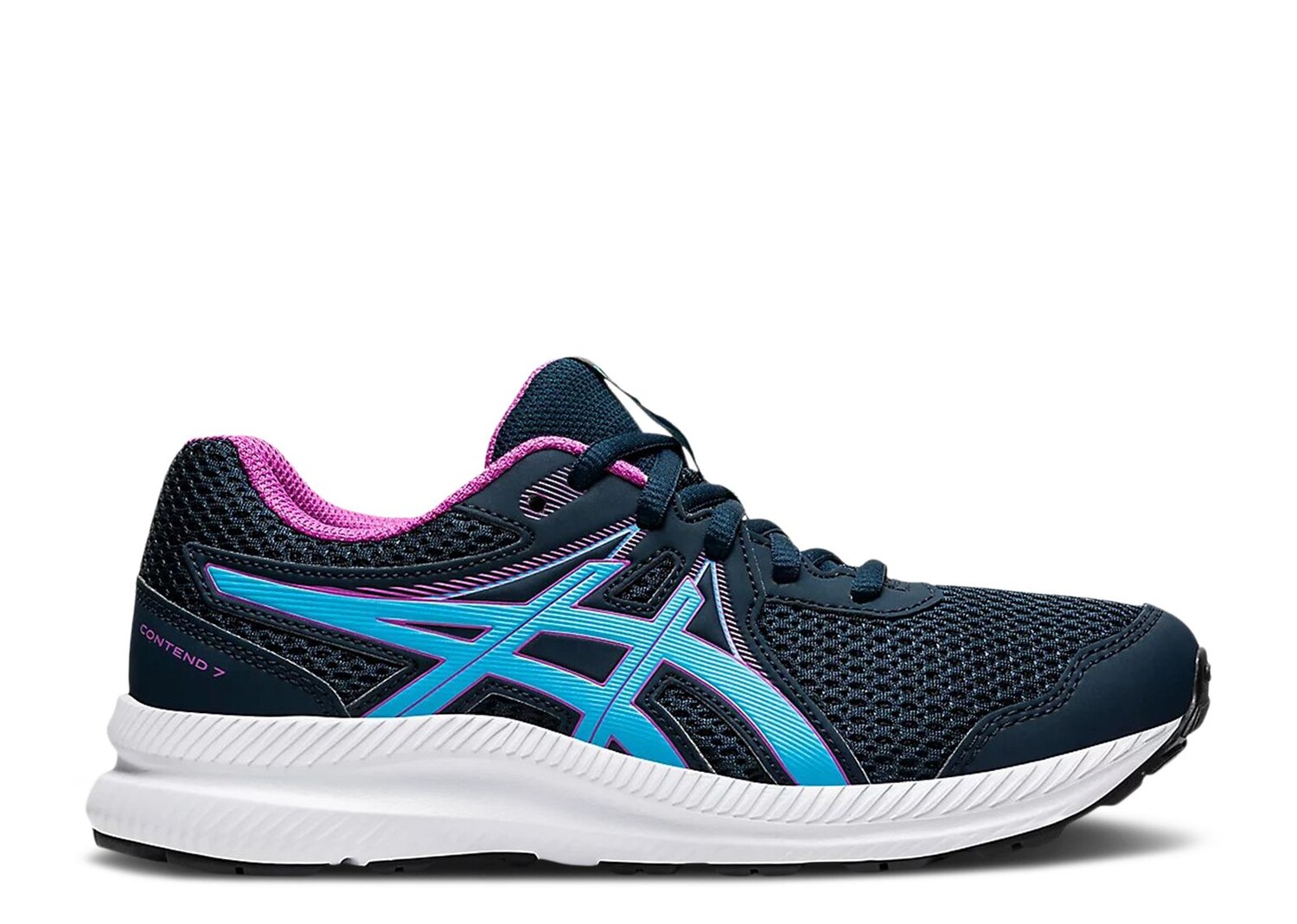 

Кроссовки ASICS Contend 7 Gs 'French Blue', синий