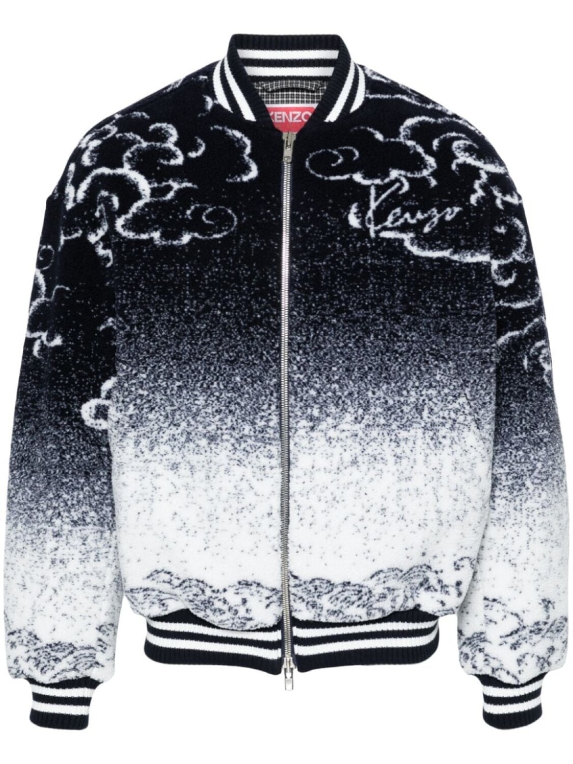 

Kenzo жаккардовый бомбер, синий