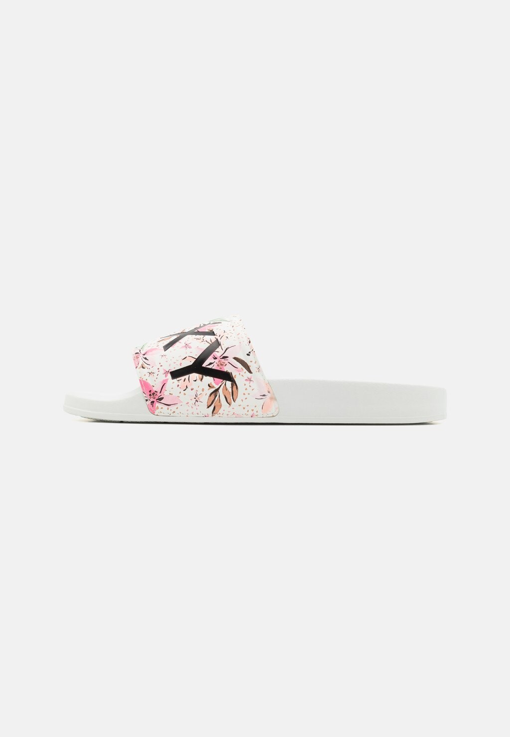 

Тапочки Slippy Roxy, цвет white/pink